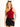 Model is wearing a maroon one shoulder bodysuit.