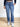 Kami High Rise Cuffed Straight Jeans