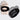 Kitsch Black Flat Cloud Clip - Large