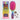 Lisa Frank® x KitschPop™ Paddle Brush 5pcSet-FantasticWorld™