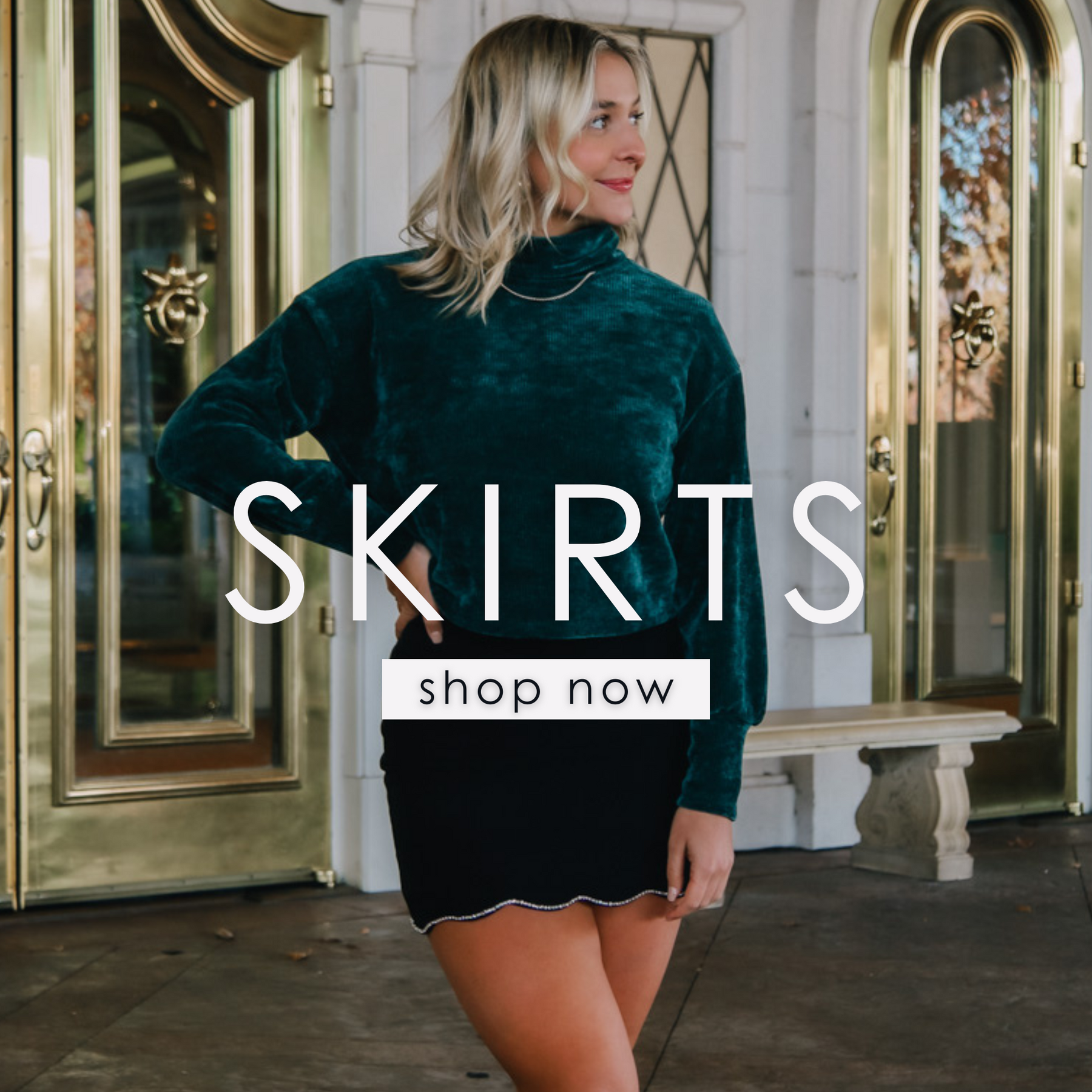 Trendy boutique skirts. Shop now!