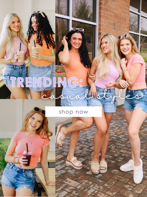 Shop our trendy casual styles in our new arrivals! 