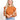 Model is wearing a burnt orange knit top. 